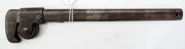 Craft quick-adjust pipe wrench