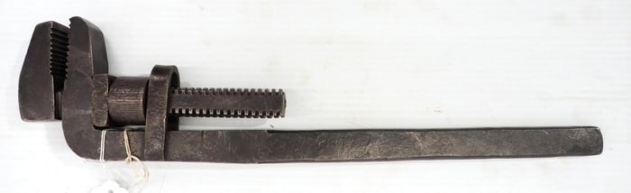 D.P. Foster-type screw-adjust pipe wrench