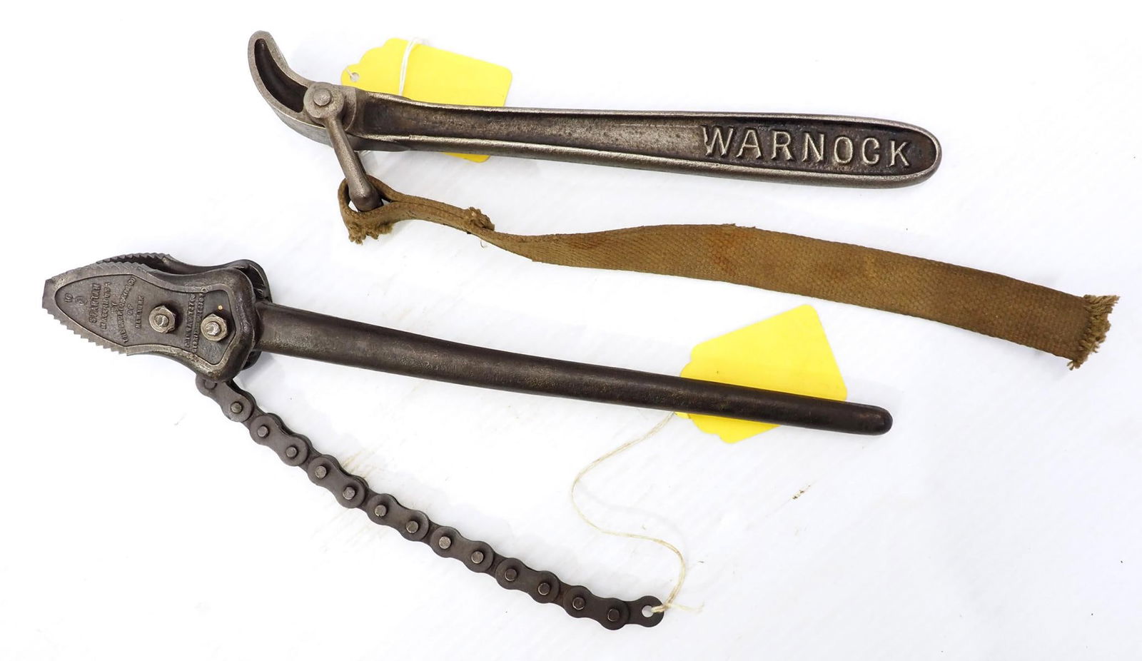 (2) Pipe wrenches (1 of 2)