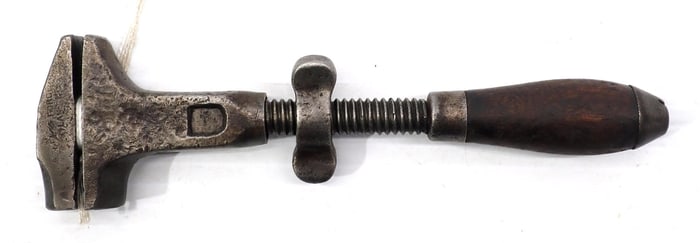 Diamond combination screw-adjust nut wrench