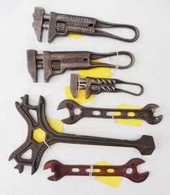 (6) International Harvester Co. wrenches