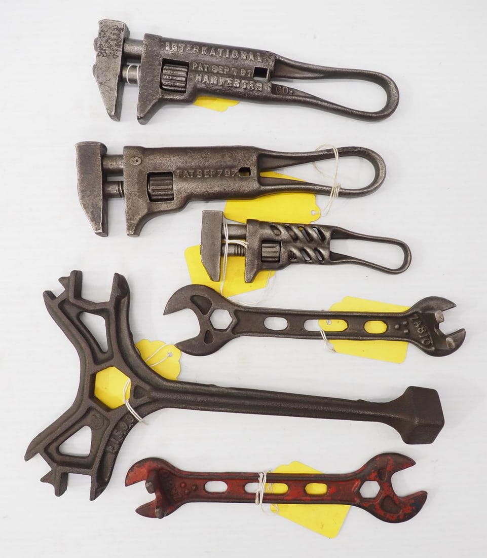 (6) International Harvester Co. wrenches (1 of 2)