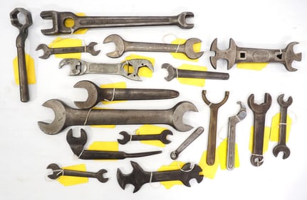 (18) Misc. wrenches