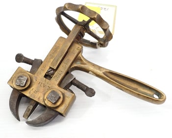 Unusual Bolt Grip tool in bronze