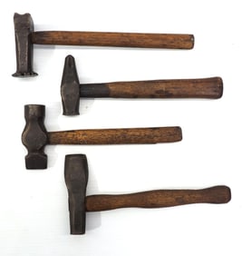 (4) Blacksmith hammers