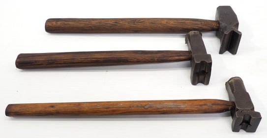 (3) Blacksmith hammers