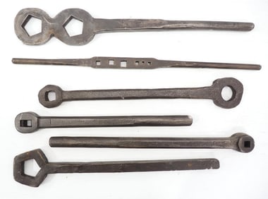 (6) Blacksmith tools