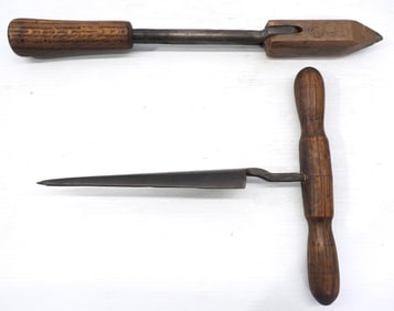 2" Tapered auger / large copper soldering iron