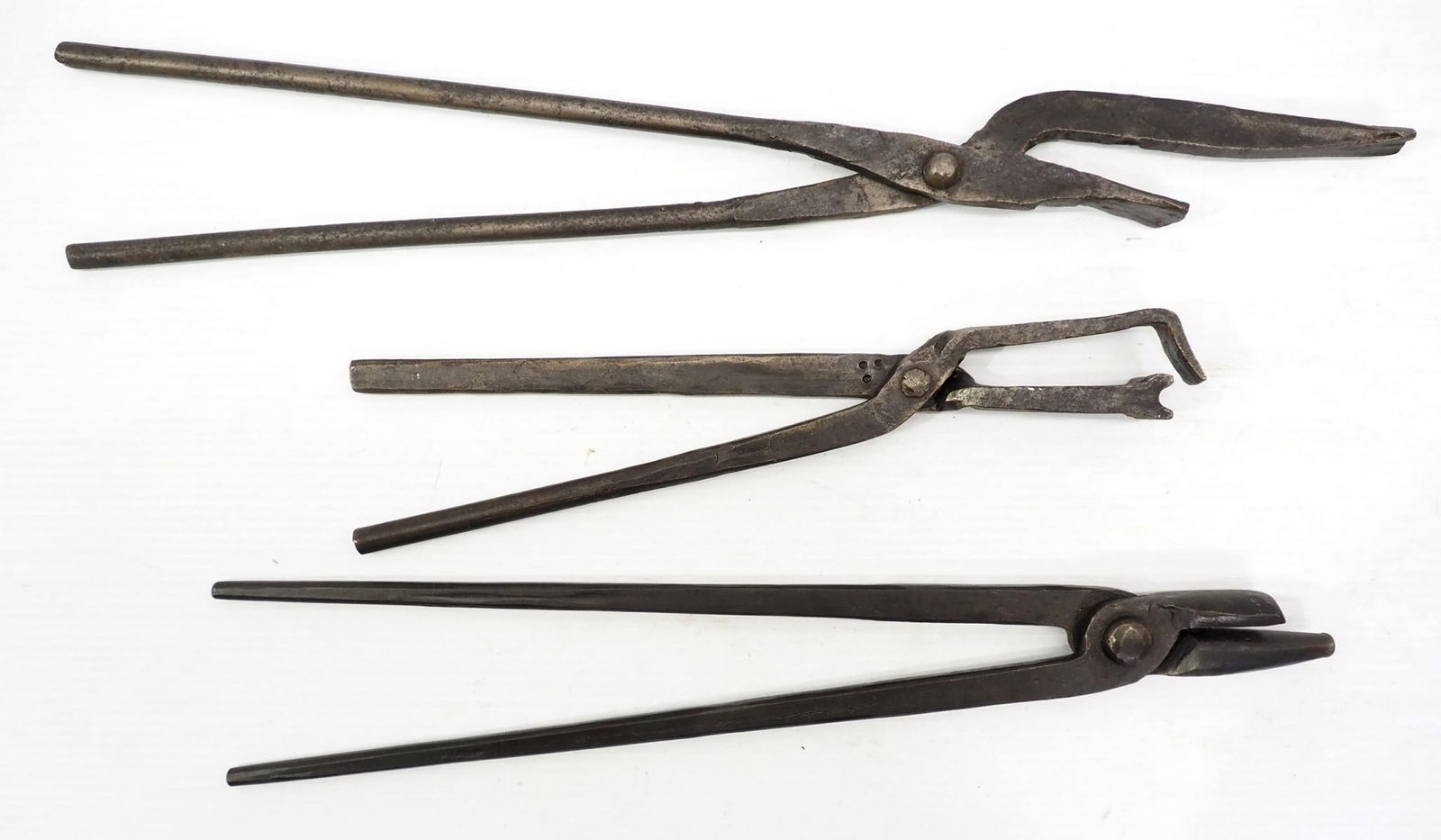 (3) Blacksmith tongs (1 of 2)