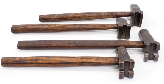 (4) Swage hammers