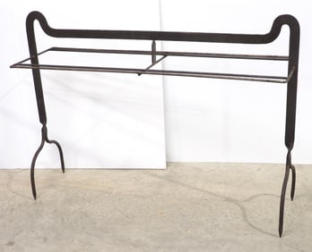 Blacksmith tong & hammer rack