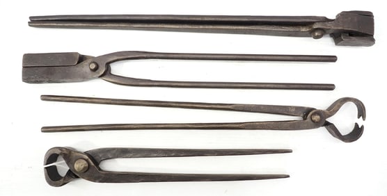 (4) Blacksmith tongs