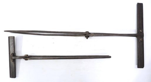 (2) Tinners bending tongs