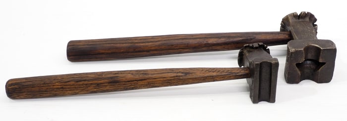 (2) Swage hammers