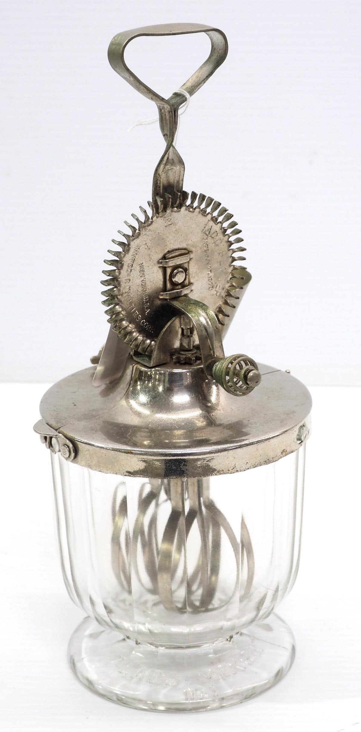 Ladd hand-crank mixer with funnel (1 of 2)
