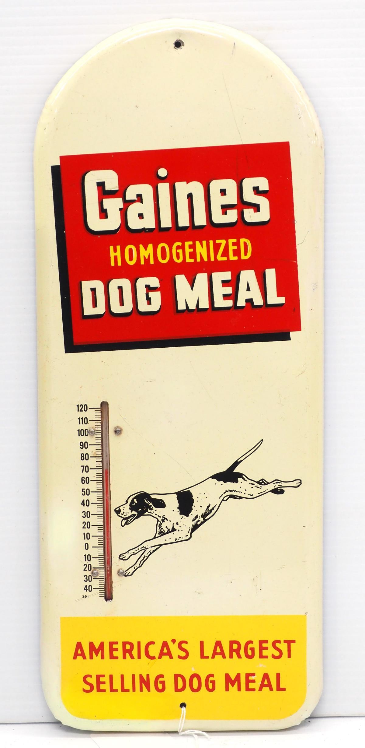 Gaines Dog Meal thermometer (1 of 2)