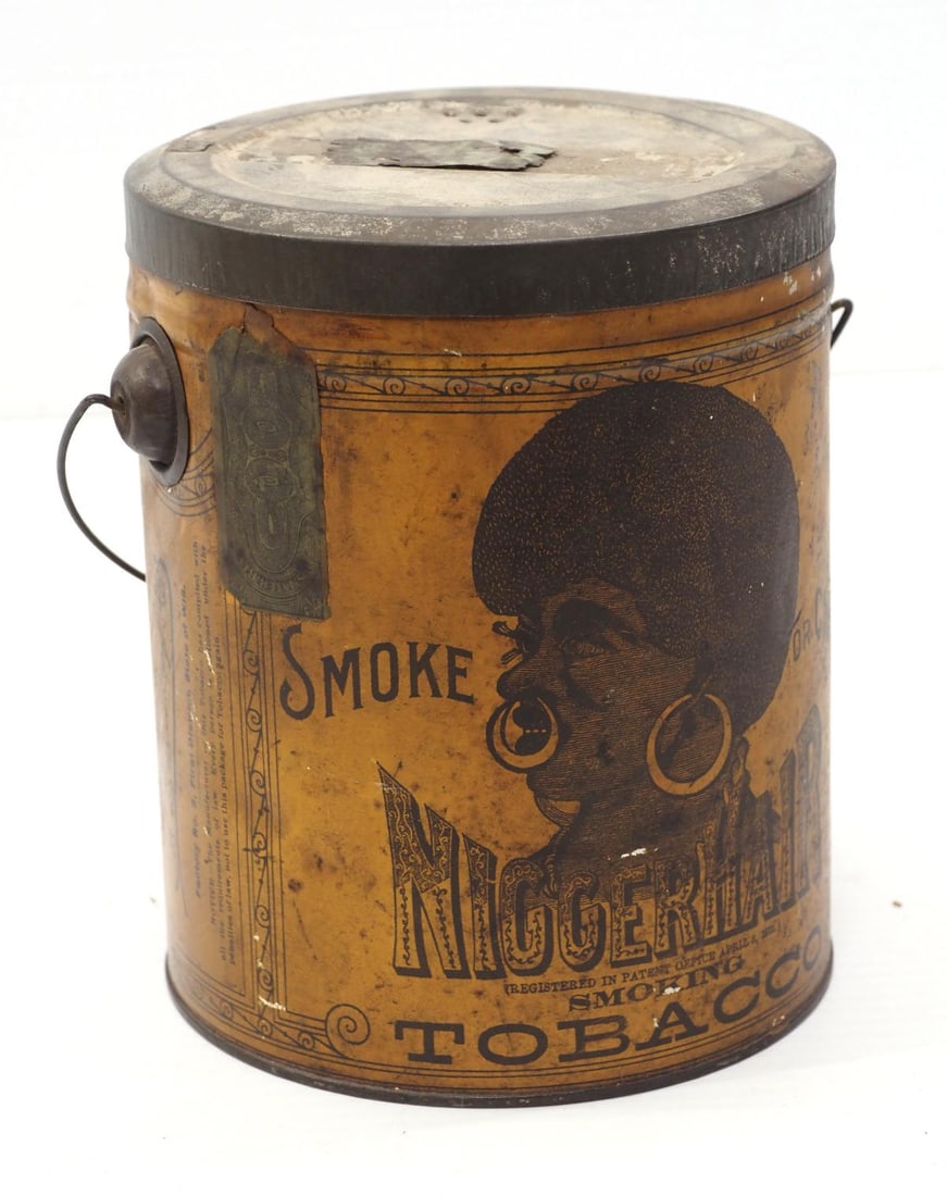 Smokeless Tobacco tin pail (1 of 2)