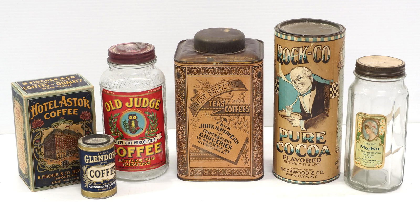 (6) Country store coffee product containers (1 of 2)