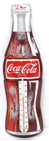 Coca Cola bottle thermometer