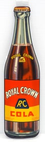 Royal Crown Cola bottle sign
