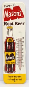 Mason's Root Beer thermometer
