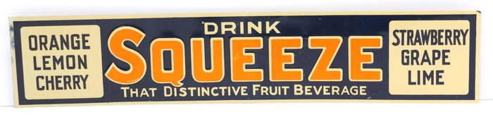 Drink Squeeze sign