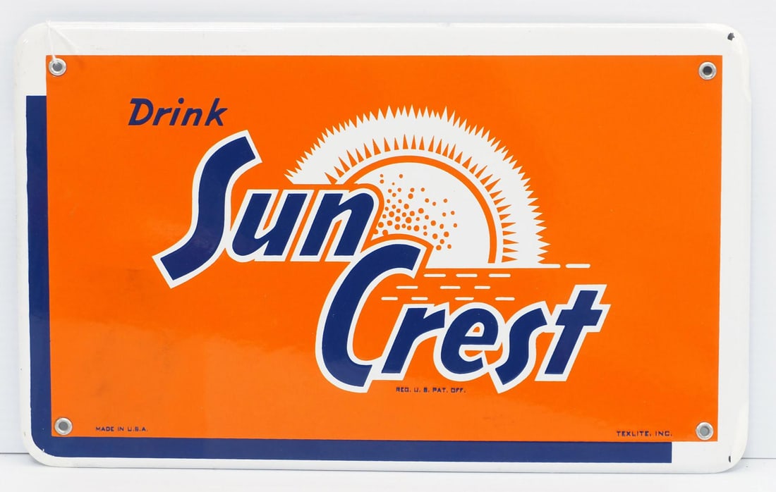 Drink Sun Crest sign (1 of 4)