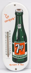 French 7-Up thermometer