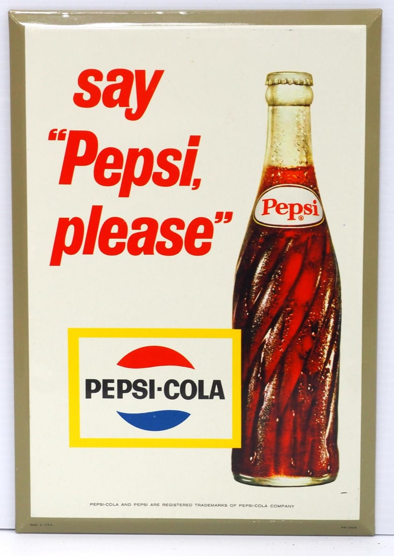 Say Pepsi Please sign (1 of 3)