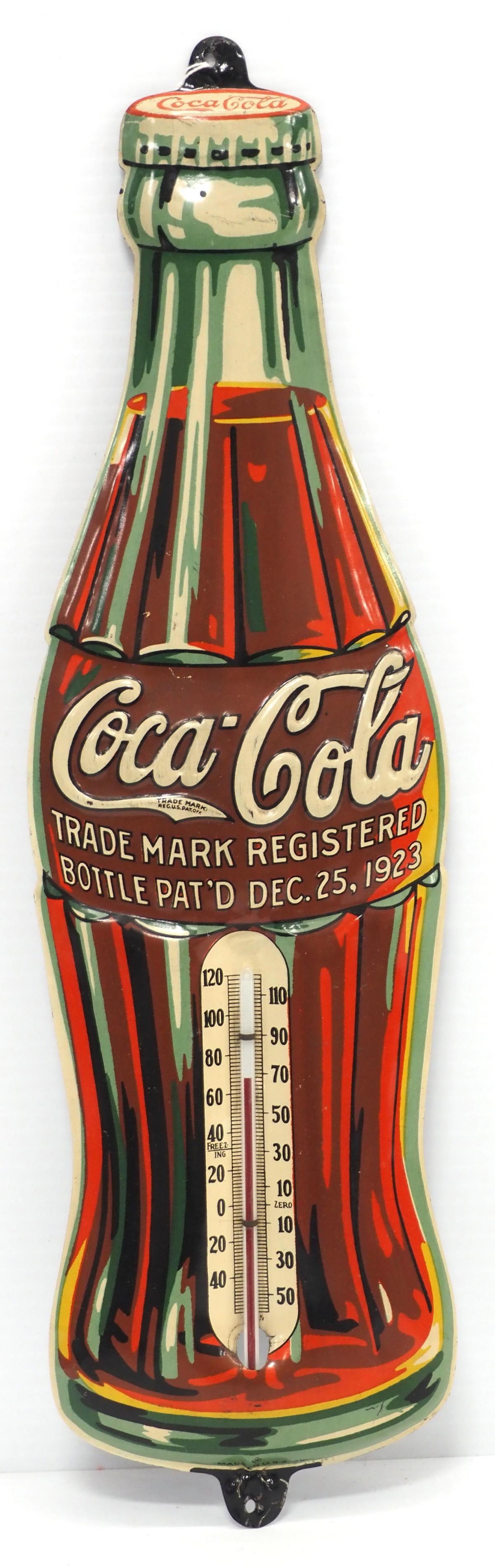 Coca Cola bottle thermometer (1 of 3)