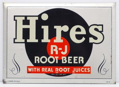 Hires Root Beer sign