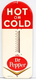 Hot or Cold Dr Pepper thermometer