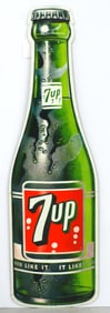 7-Up bottle sign