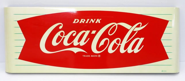 Coca Cola sled sign