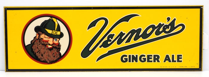 Vernor's Ginger Ale sign