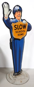 Coca Cola School Zone Policeman