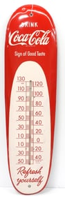 Coca Cola oval thermometer