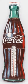 Coca Cola bottle thermometer
