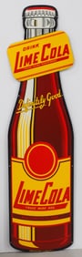 Lime Cola bottle sign