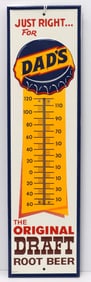 Dad's Draft Root Beer thermometer