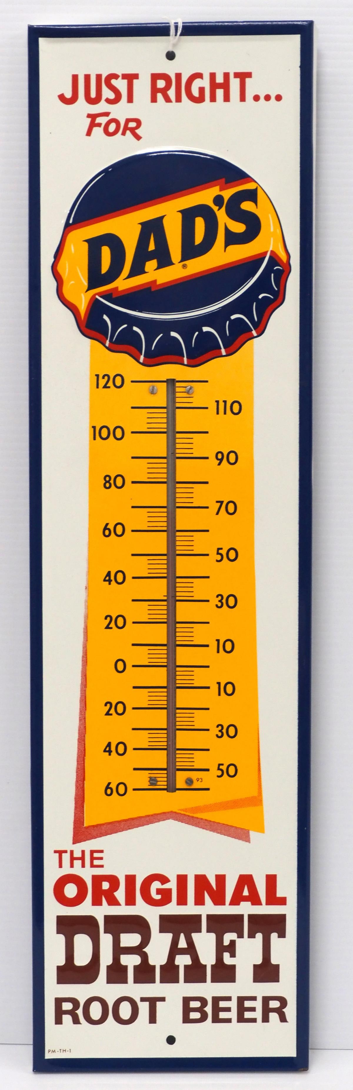 Dad's Draft Root Beer thermometer (1 of 3)