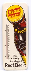 Mason's Root Beer thermometer