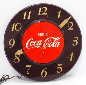 Coca Cola electric clock