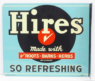 Hires, So Refreshing sign