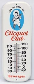 Clicquot Club thermometer