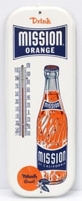 Mission Orange thermometer