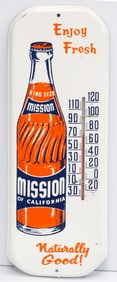 Mission of California thermometer