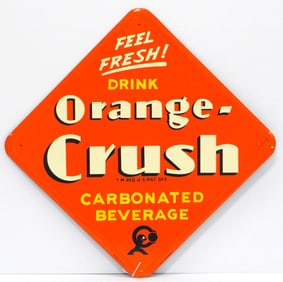 Drink Orange Crush sign