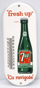 French 7-Up thermometer