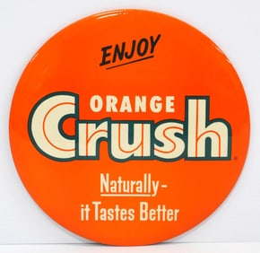 Enjoy Orange Crush sign